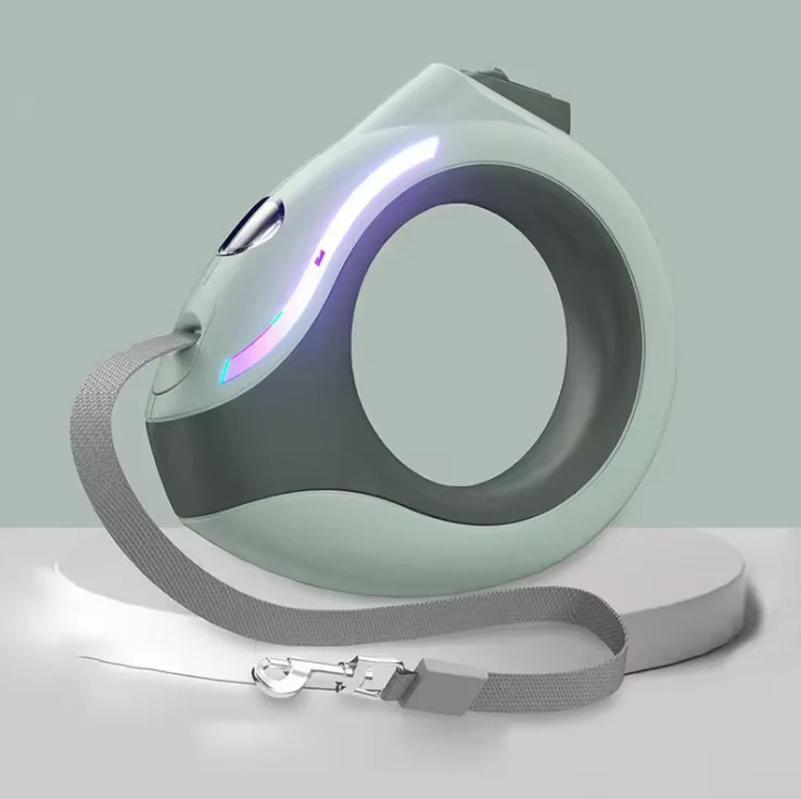 Rechargeable LED Retractable Dog Leash - Image 8