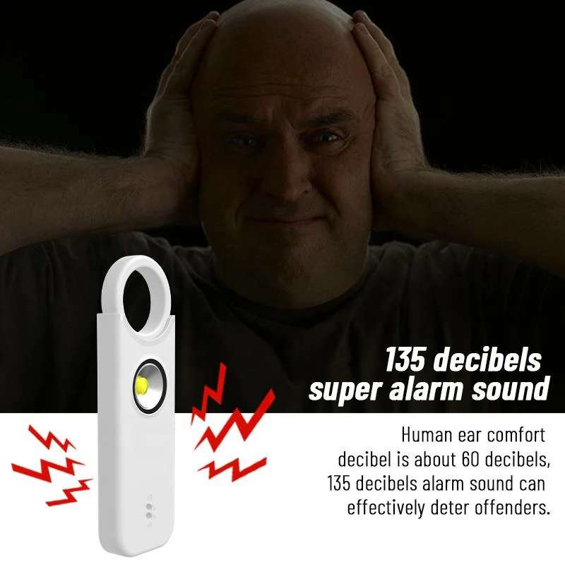 Rechargeable Personal Safety Alarm Keychain - Image 5