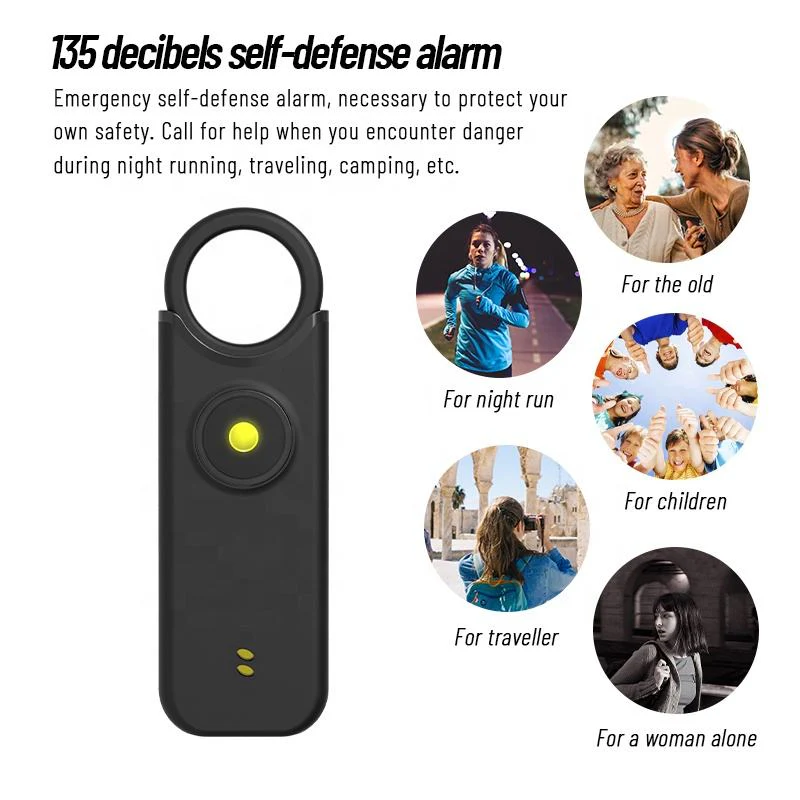 Rechargeable Personal Safety Alarm Keychain - Image 7