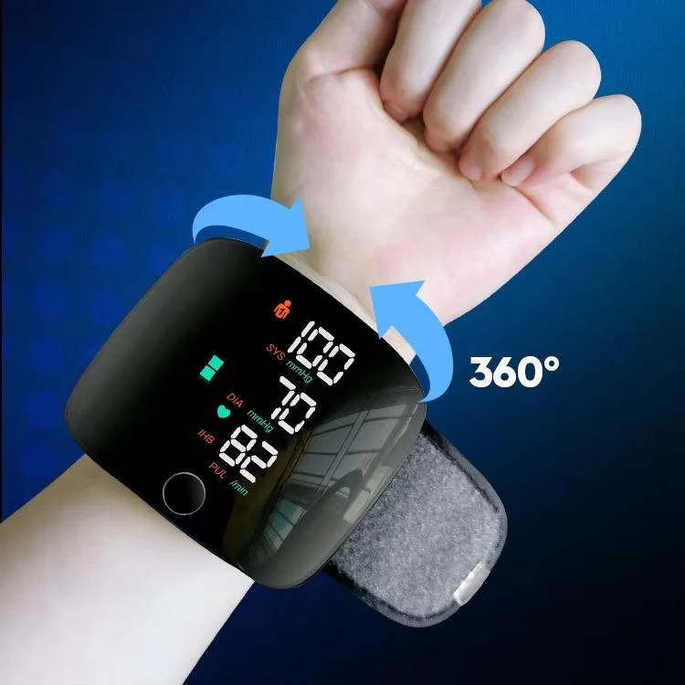 Rechargeable Wrist Blood Pressure Monitor with LED Display - Image 4
