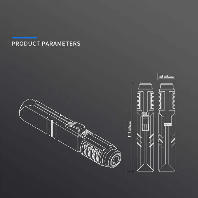 Refillable Butane Jet Torch Lighter (Windproof, Adjustable Flame) - Image 3
