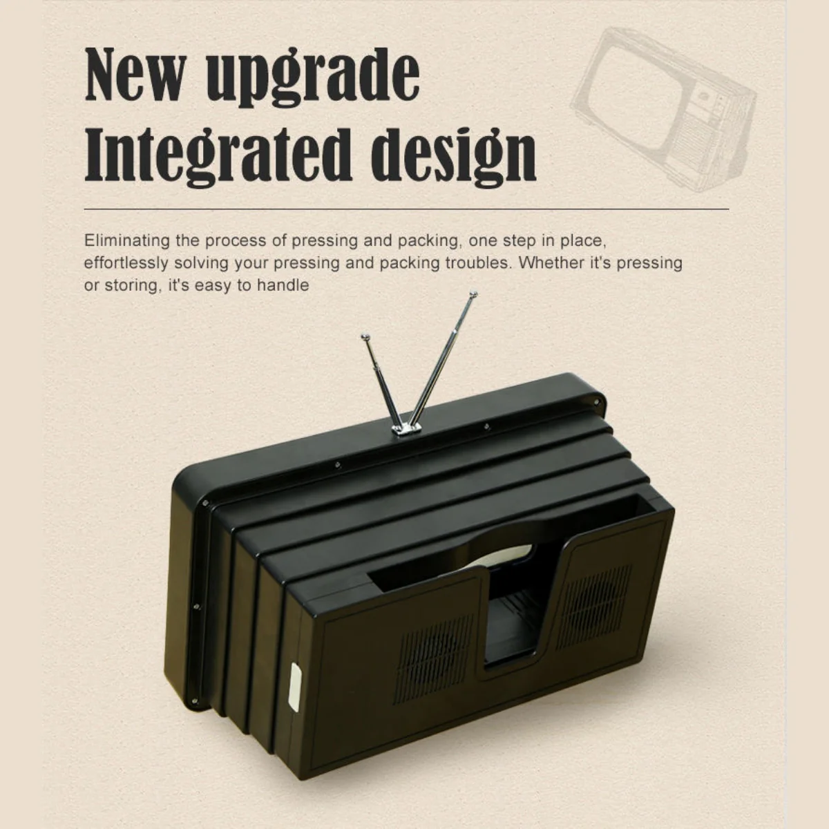 Retro 12-Inch TV Style Phone Screen Magnifier & Video Amplifier - Image 2