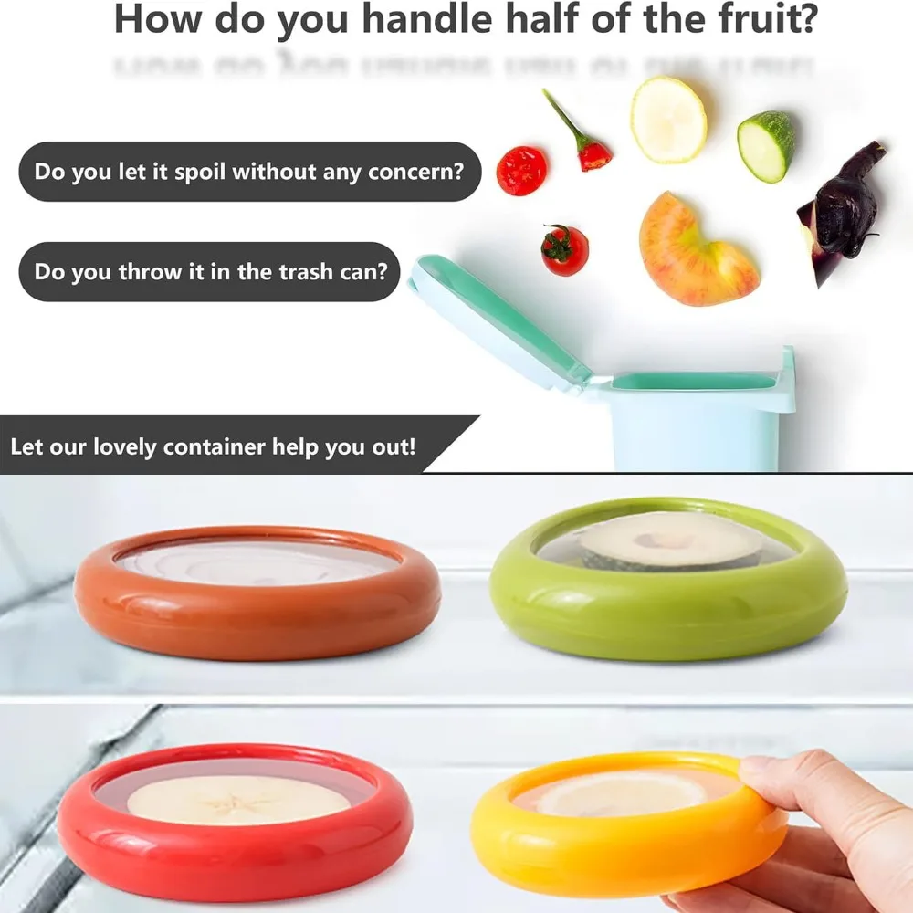 Reusable Fruit & Vegetable Storage Containers for Fridge - Image 6
