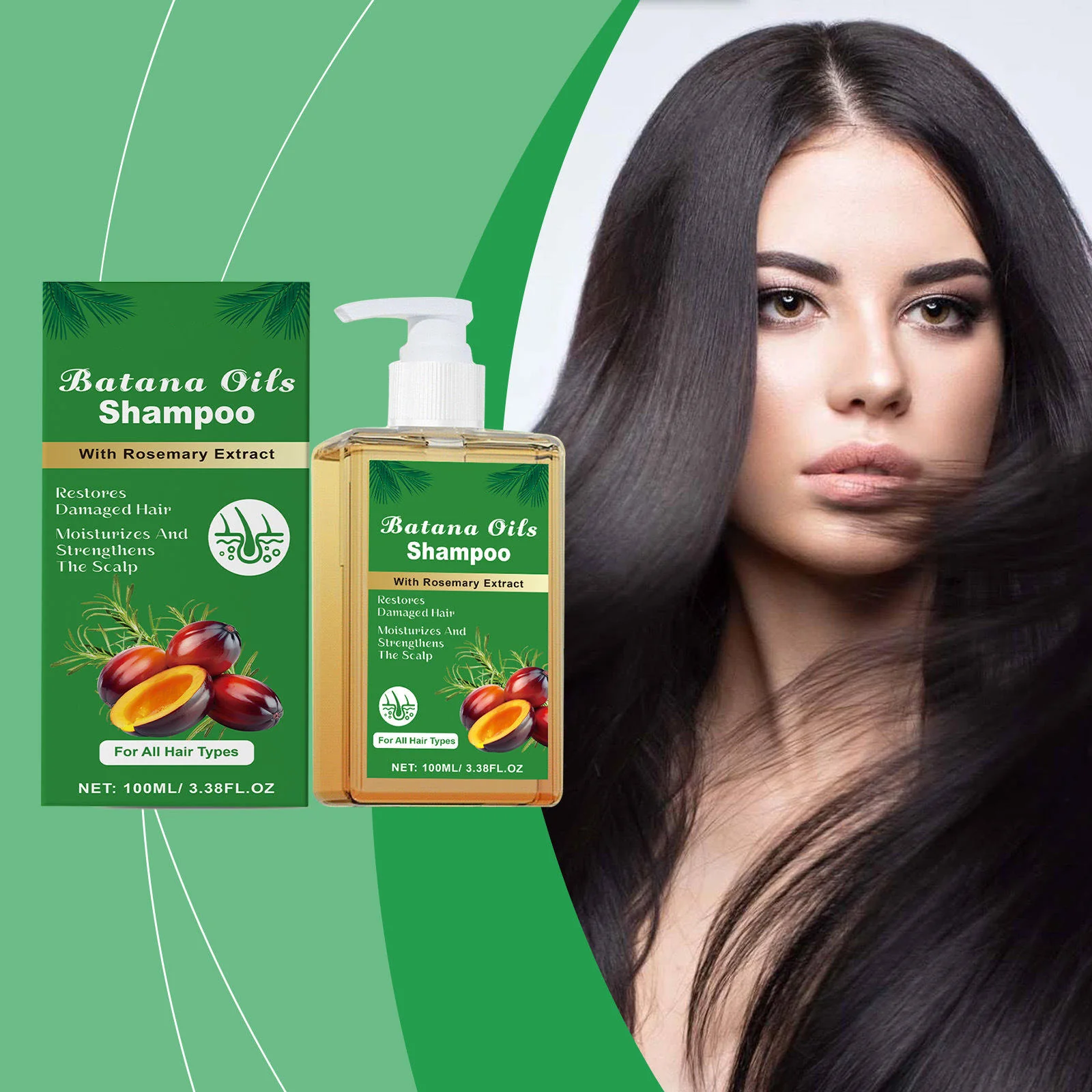 Revitalizing Batana Oil & Rosemary Shampoo