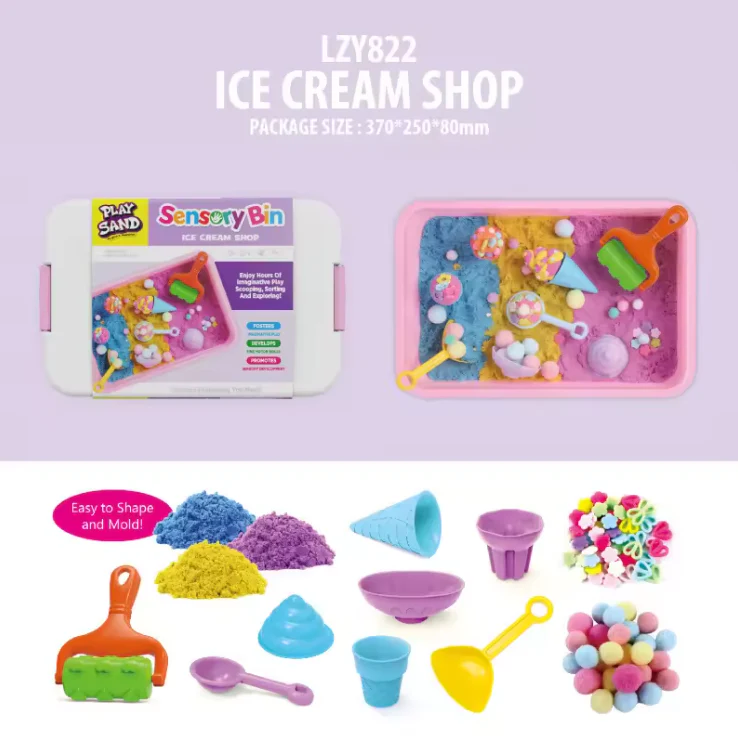 Sensory Sand Play Box Set for Kids - Image 8