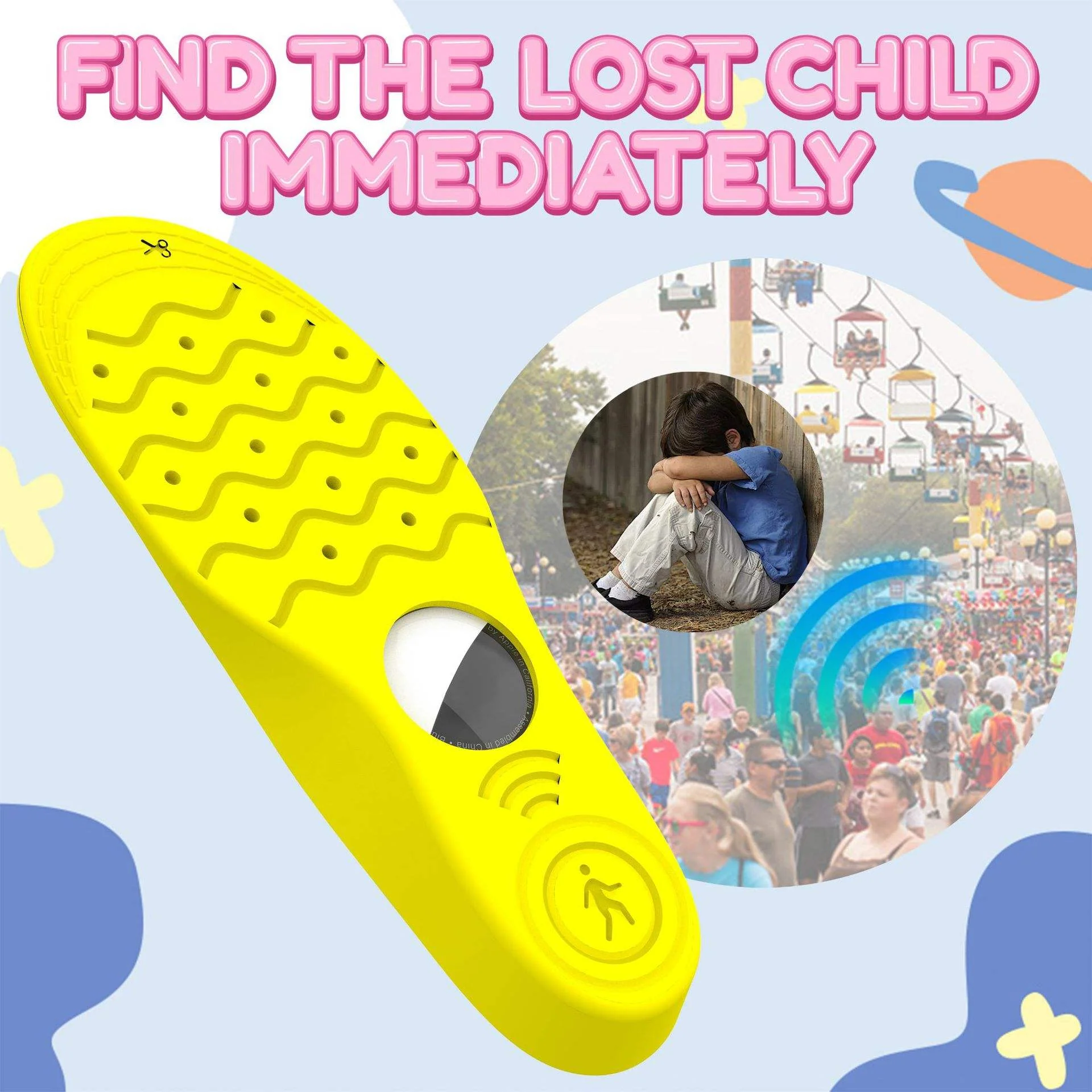 Shoe Insole with Hidden Air-Tag Holder - Image 5