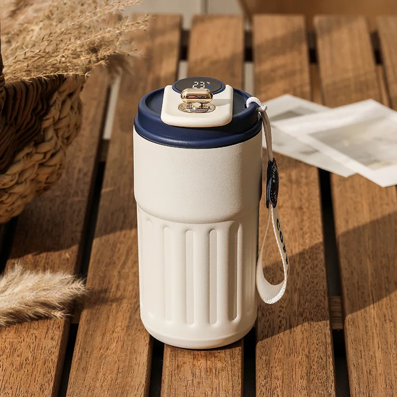 Smart LED Temperature Display Vacuum Bottle (450ml) - Image 10
