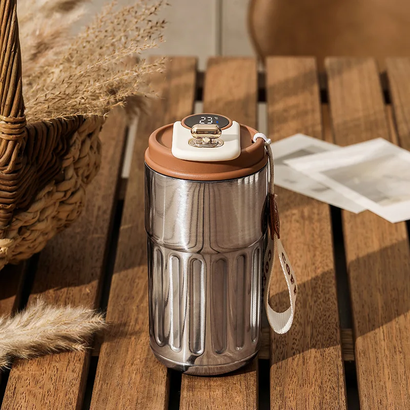 Smart LED Temperature Display Vacuum Bottle (450ml) - Image 13