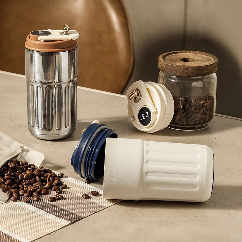 Smart LED Temperature Display Vacuum Bottle (450ml) - Image 5