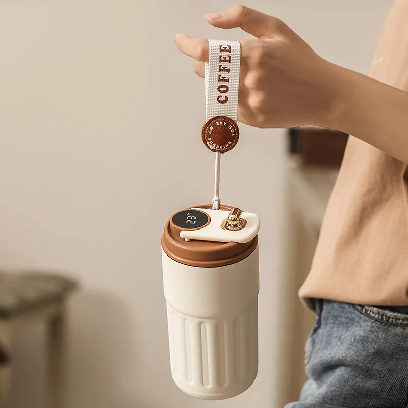 Smart LED Temperature Display Vacuum Bottle (450ml) - Image 6