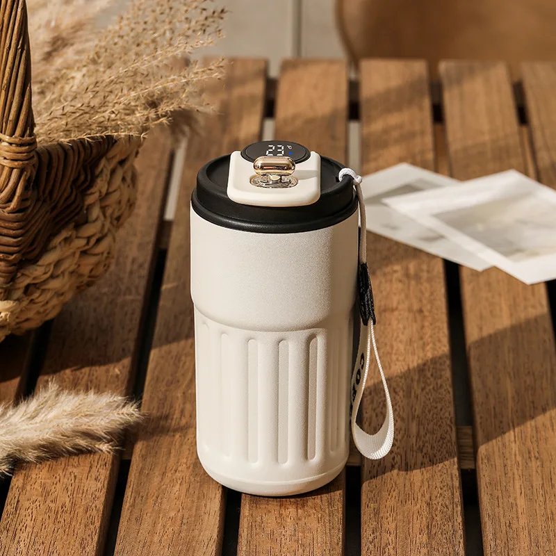 Smart LED Temperature Display Vacuum Bottle (450ml) - Image 9