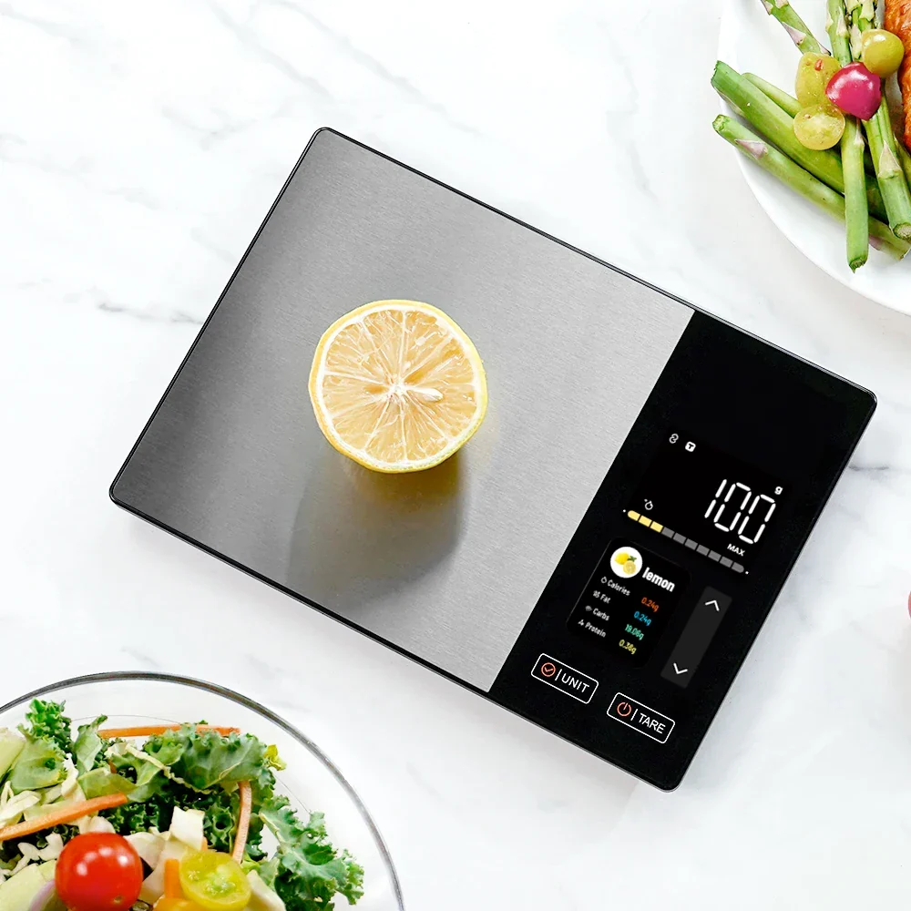 Smart Nutrition Kitchen Scale β Stainless Steel Food Scale with App