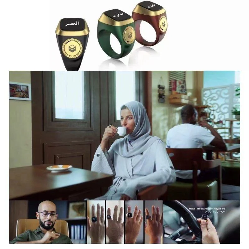 Smart Tasbih Zikr Ring with Vibration Alerts - Image 6