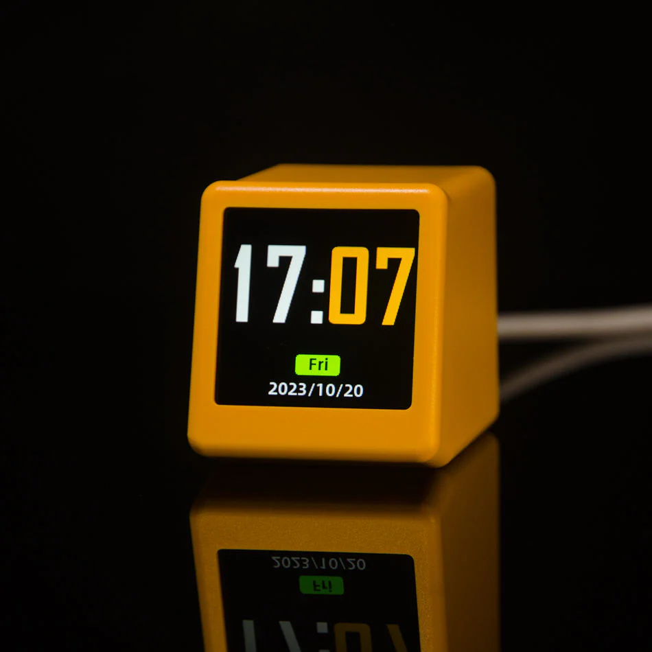 Smart Wi-fi Desk Weather Clock Display with GIF Animation - Image 3