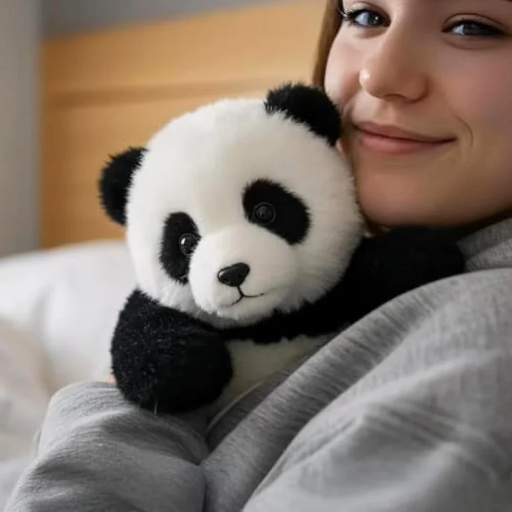 Soft Panda Hugmotion Plush Toy – Multi-Function Cute Panda Stuffed Animal
