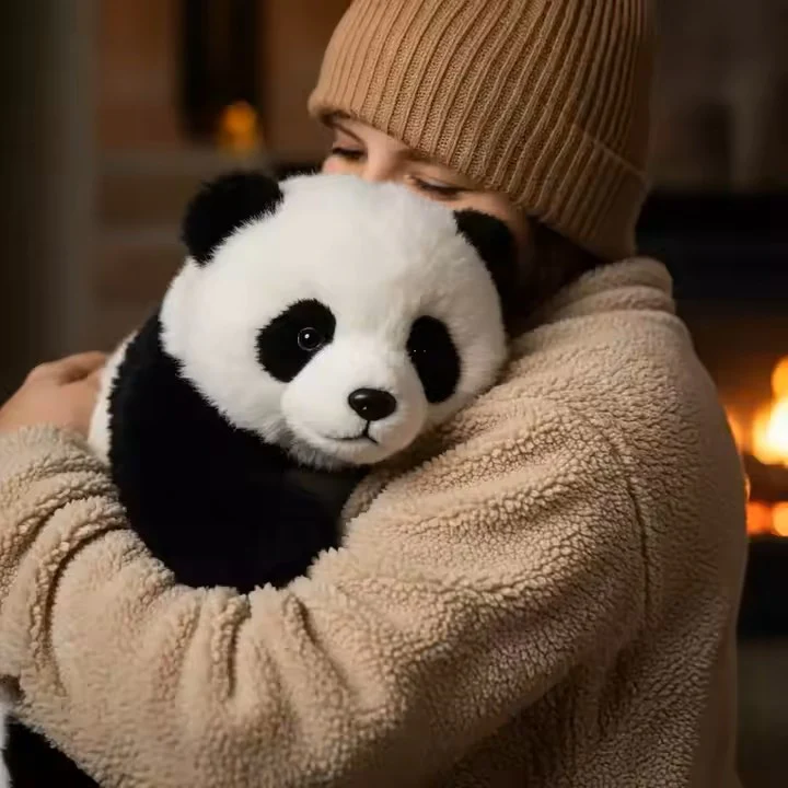 Soft Panda Hugmotion Plush Toy – Multi-Function Cute Panda Stuffed Animal - Image 5