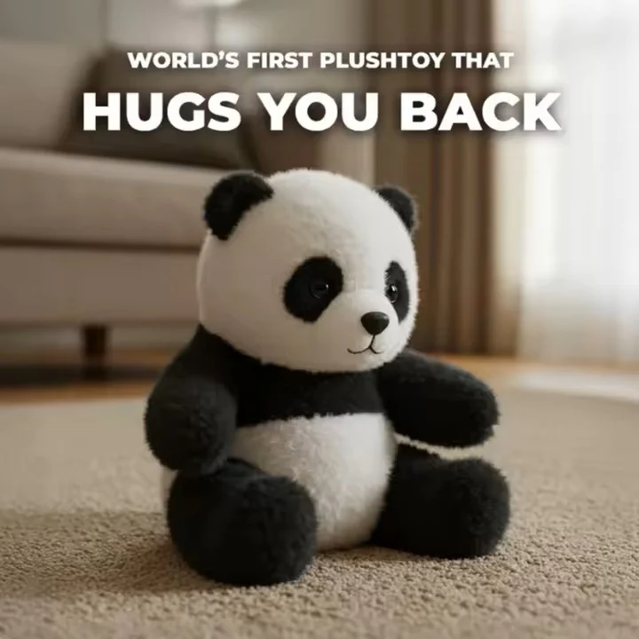 Soft Panda Hugmotion Plush Toy – Multi-Function Cute Panda Stuffed Animal - Image 6