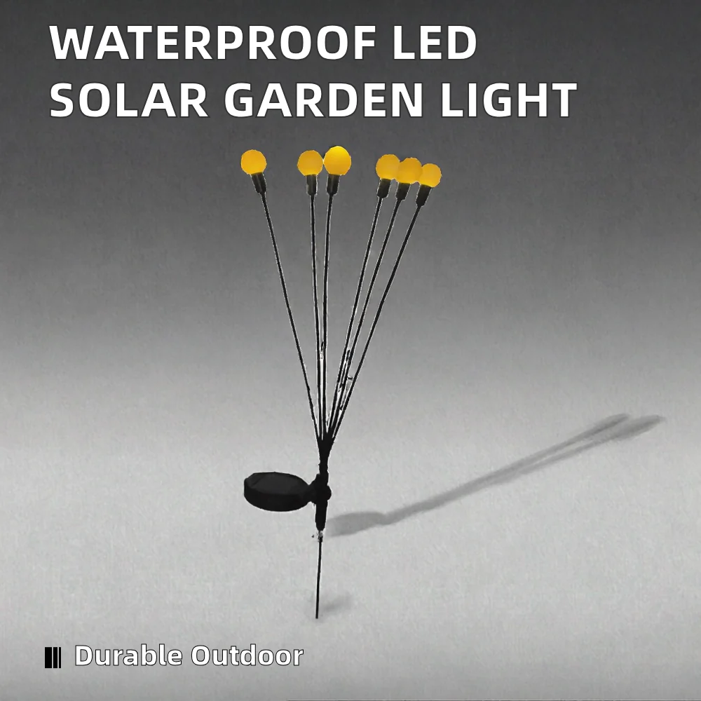 Solar RGB Firefly Lamp β Outdoor Garden Path Light - Image 6
