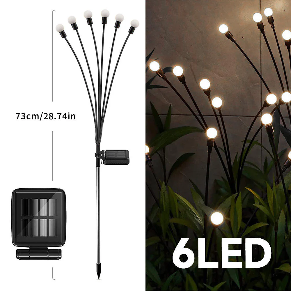 Solar RGB Firefly Lamp β Outdoor Garden Path Light - Image 7
