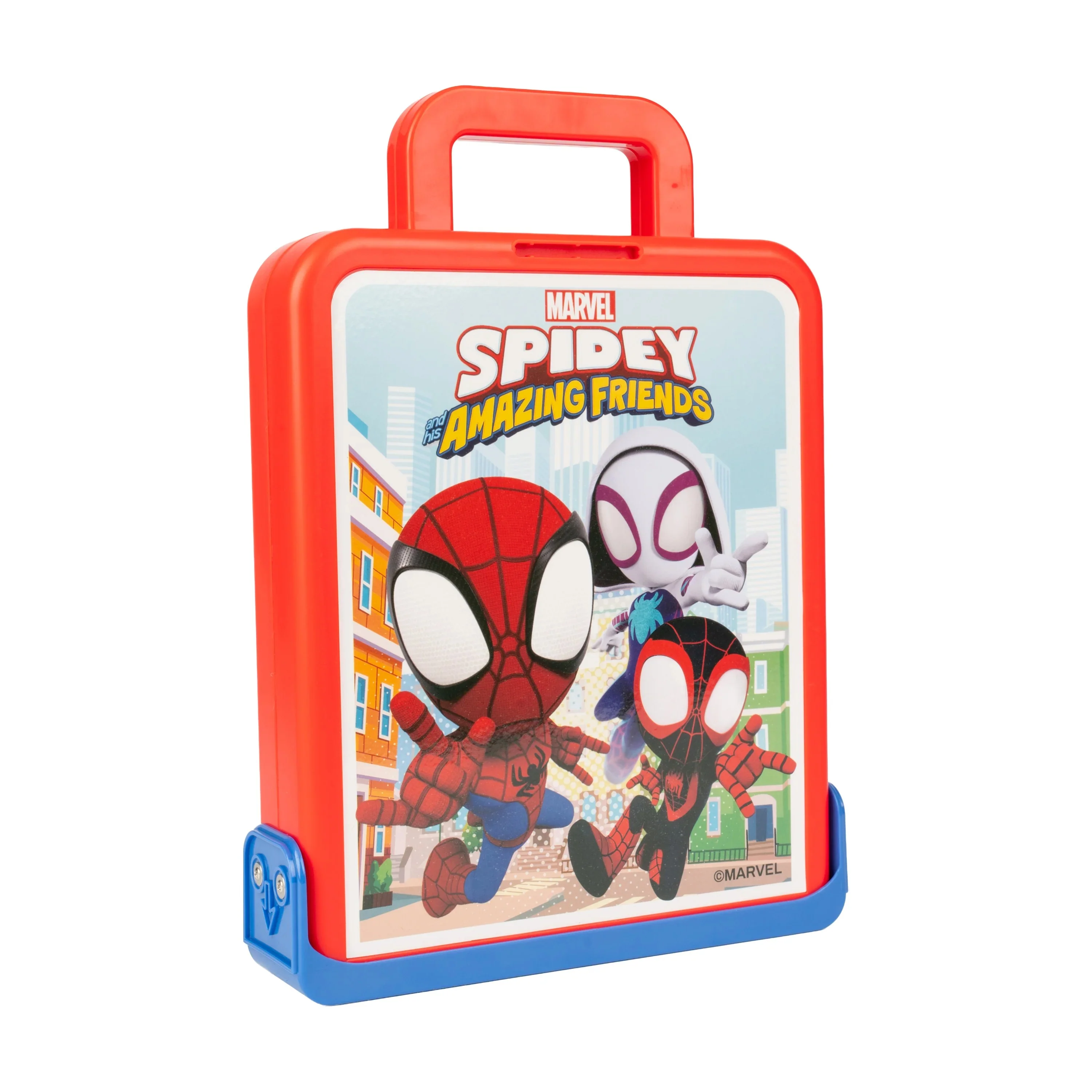 Spidey and His Amazing Friends 4-in-1 Tabletop Game Suitcase Playset