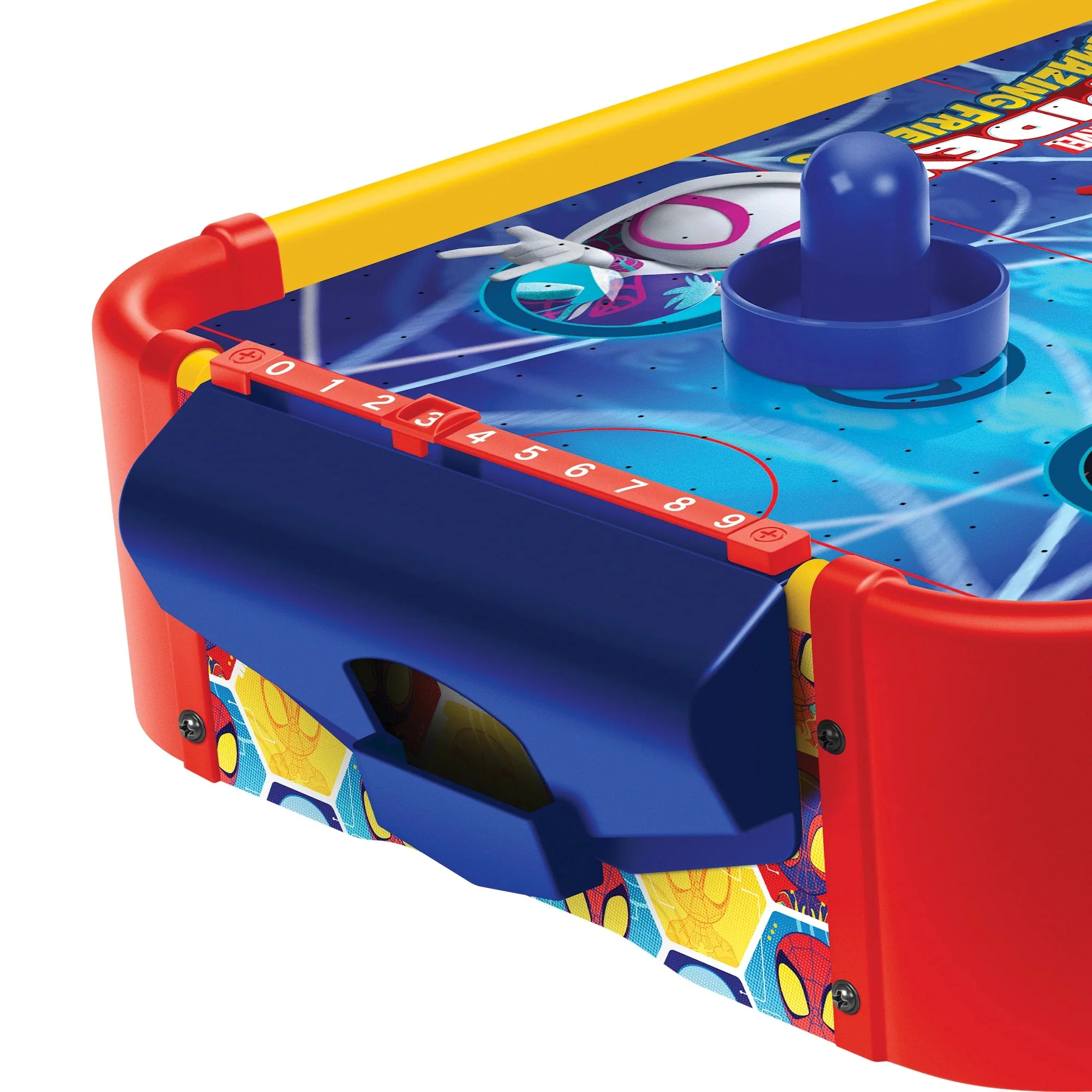 Spidey and His Amazing Friends Wooden Electronic Air Hockey Table - Image 5