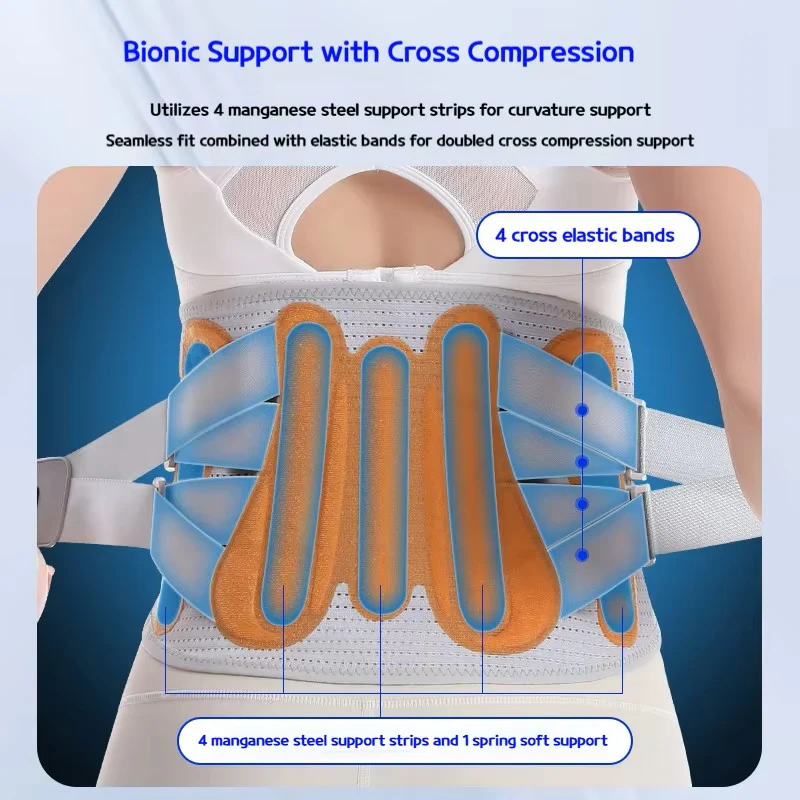 Spinal Decompression Back Brace for Pain Relief – Adjustable Medical-Grade Posture Corrector Corset - Image 2