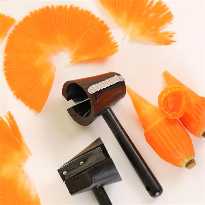 Spiral Pillar Vegetable Slicer β Manual Kitchen Roll Cutter & Decorating Tool