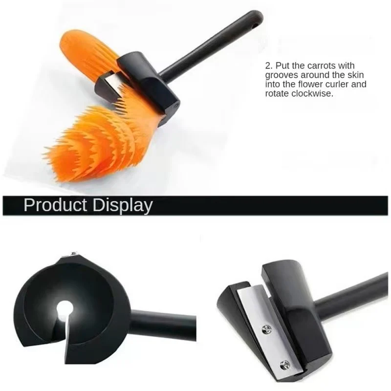Spiral Pillar Vegetable Slicer β Manual Kitchen Roll Cutter & Decorating Tool - Image 3