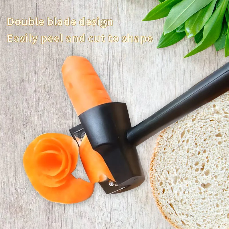 Spiral Pillar Vegetable Slicer β Manual Kitchen Roll Cutter & Decorating Tool - Image 4