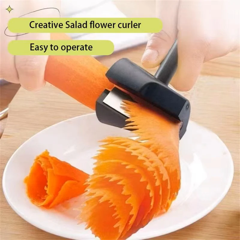Spiral Pillar Vegetable Slicer β Manual Kitchen Roll Cutter & Decorating Tool - Image 6