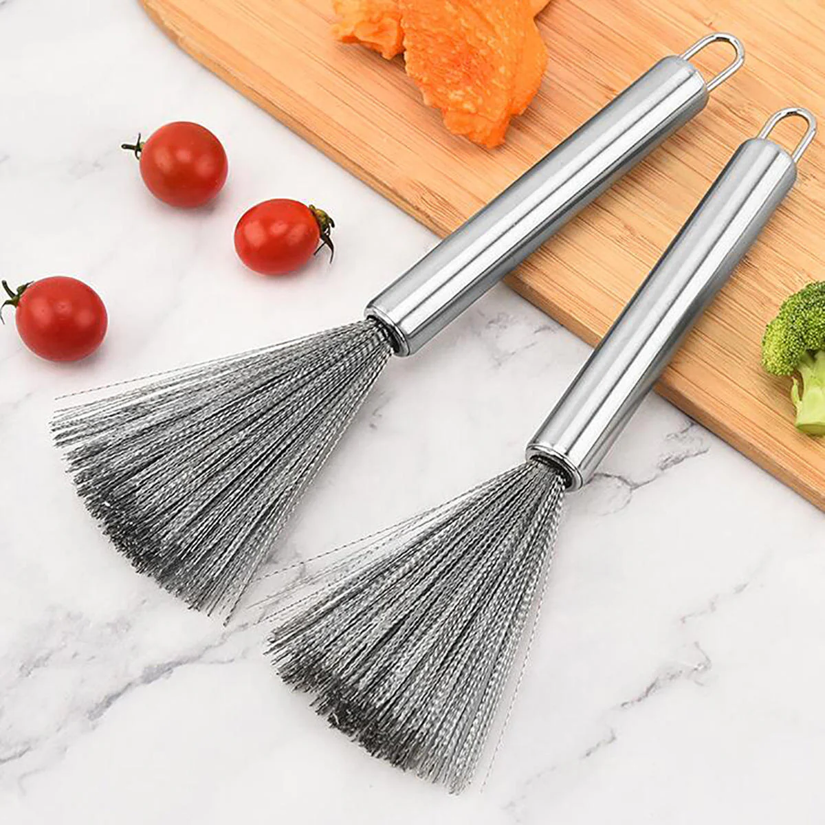 Stainless Steel Pot Scrub Brush - Image 2