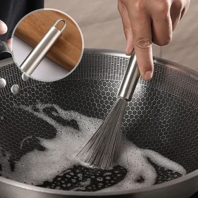 Stainless Steel Pot Scrub Brush - Image 7