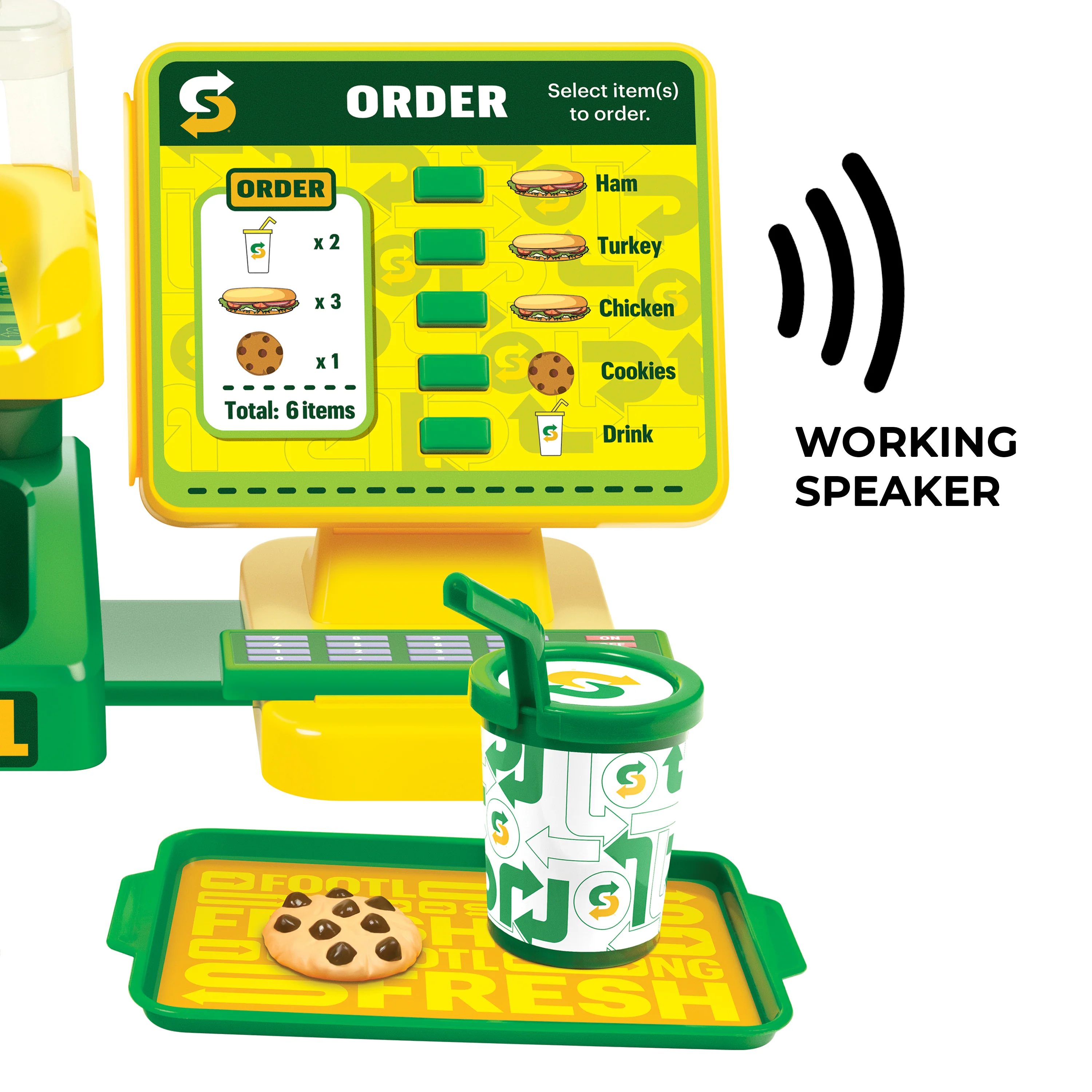 Subway Mini Restaurant Playset β 29 Piece Pretend Sandwich Shop - Image 2
