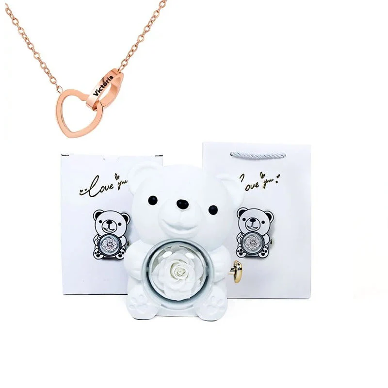 Teddy Bear - Eternal Rose Gifts Box - Image 18