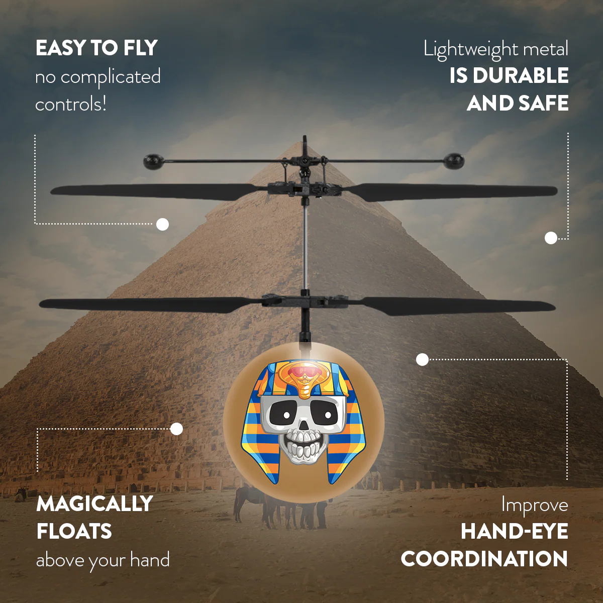 Treasure X Mystery Box Flying Figure IR UFO Ball Helicopter - Image 5