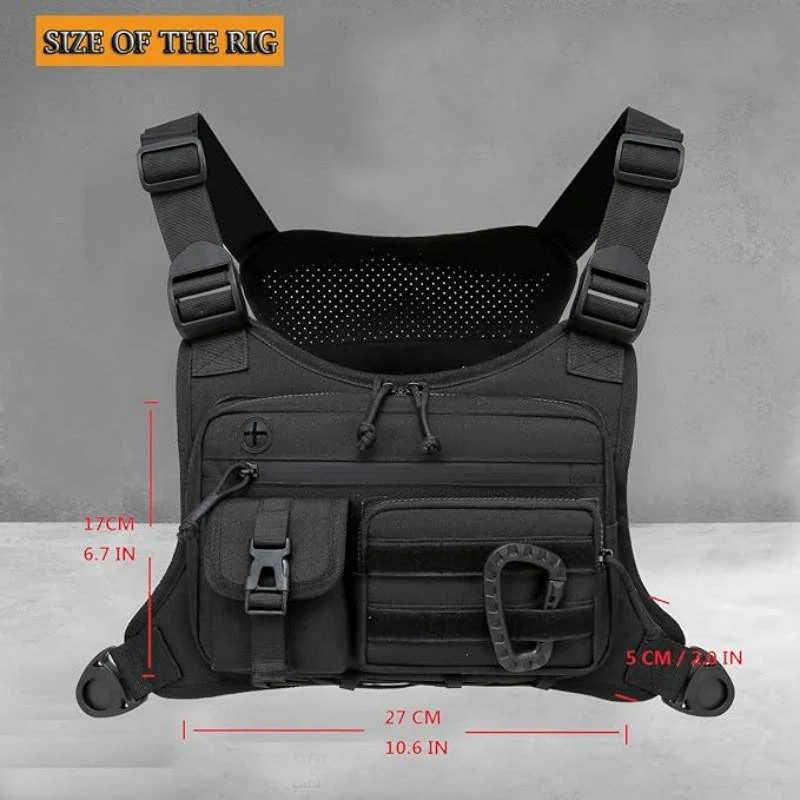 Ultra-Light Anti-Theft Sports Chest Bag - Image 3