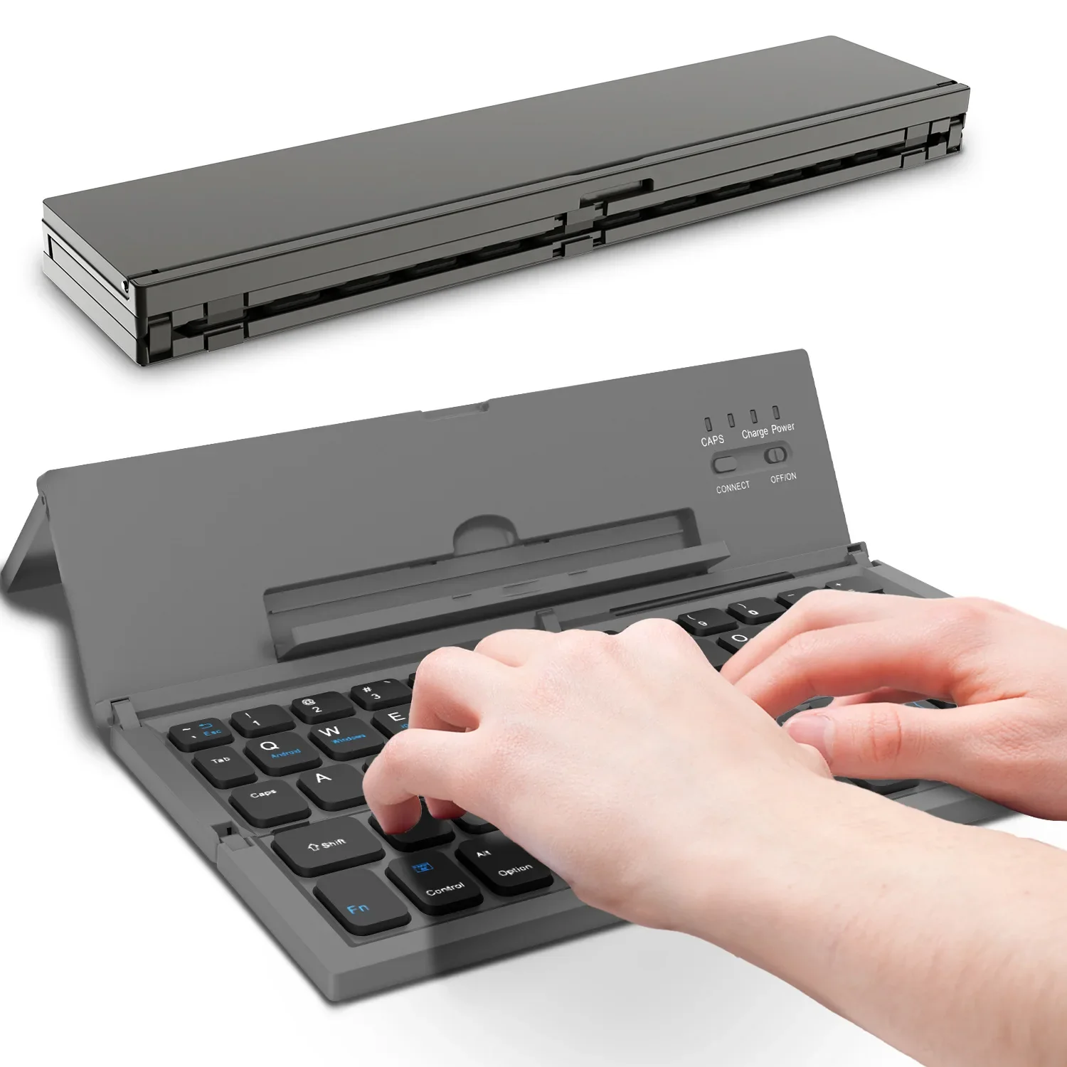 Ultra-Thin Foldable Wireless Bluetooth Keyboard - Image 10