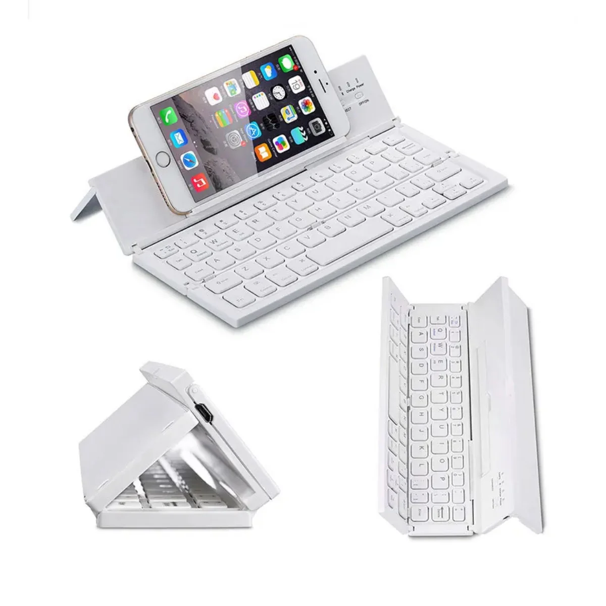 Ultra-Thin Foldable Wireless Bluetooth Keyboard - Image 11