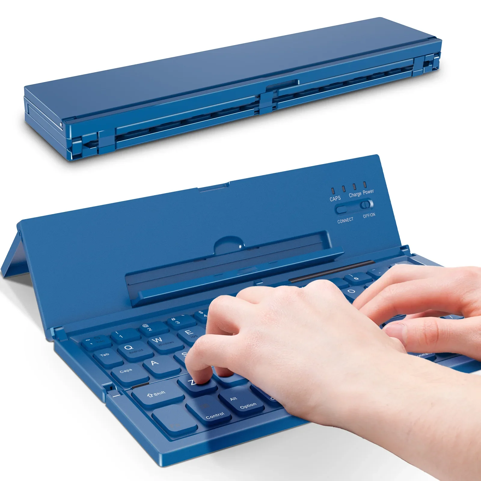 Ultra-Thin Foldable Wireless Bluetooth Keyboard - Image 9