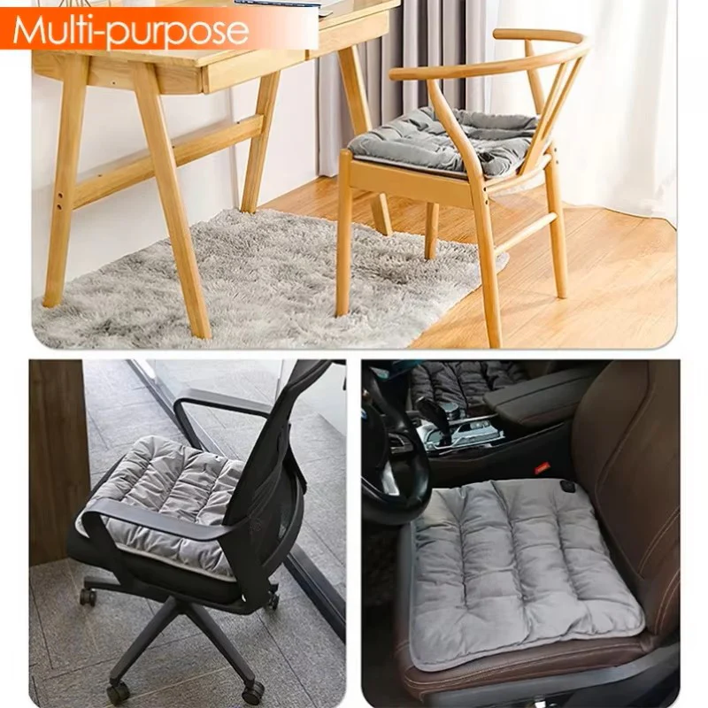 Universal Heated Car Seat Cushion – 3-Level Adjustable Fast Heating Seat Warmer - Image 3