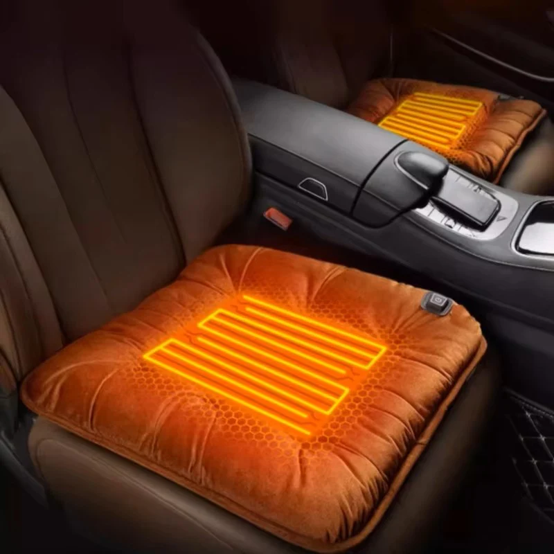 Universal Heated Car Seat Cushion – 3-Level Adjustable Fast Heating Seat Warmer - Image 7