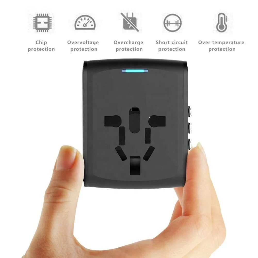 Universal Travel Adapter with 4 USB & Type-C Port - Image 6