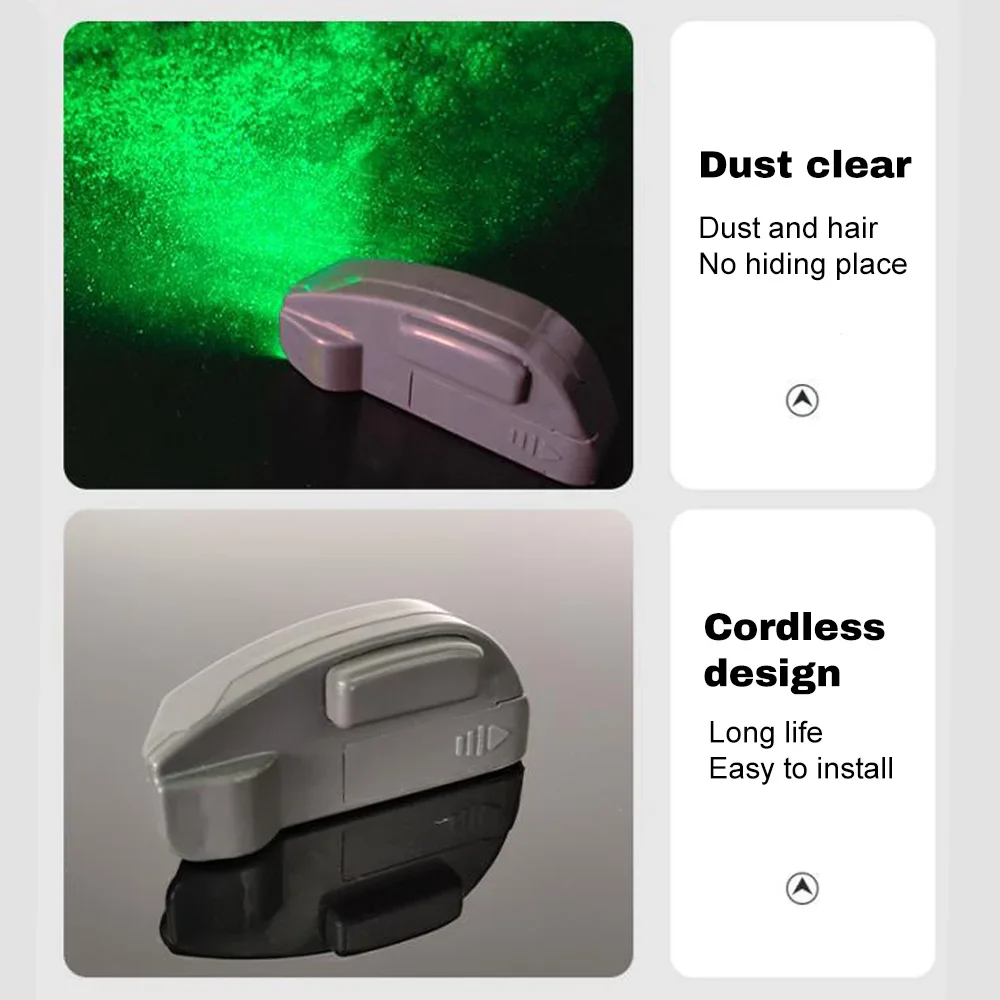 Universal LED Vacuum Dust Lamp - Green Light Pet Hair Detector for All Vacuums - Image 2
