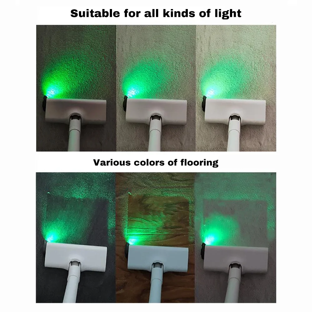 Universal LED Vacuum Dust Lamp - Green Light Pet Hair Detector for All Vacuums - Image 4