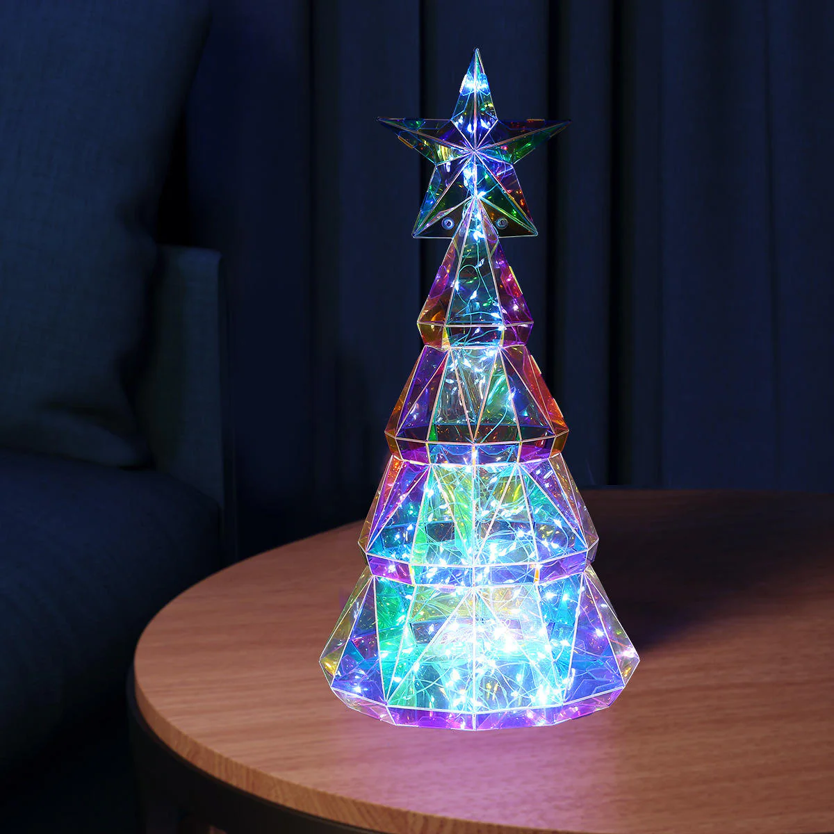 USB Christmas Tree Night Light β 15inch Illuminated Holiday Decoration - Image 5