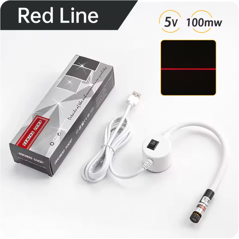 USB Laser Positioning Guide Light – Red Line/Cross - Image 8