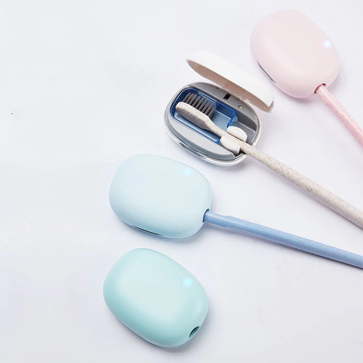 USB Rechargeable UVC Toothbrush Sanitizer Case