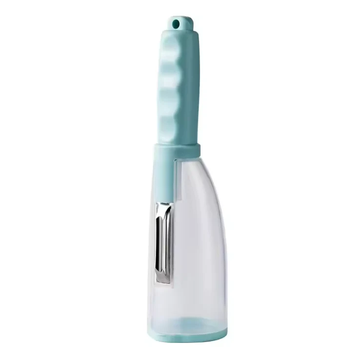 Vegetable & Fruit Peeler with Built-In Peel Container - Image 6