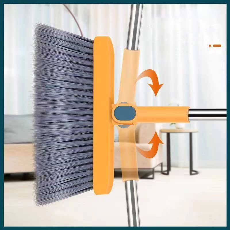 Vertical Folding Broom & Dustpan Set (Space-Saving Cleaning Combo) - Image 3