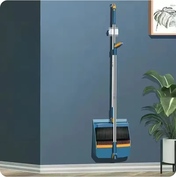 Vertical Folding Broom & Dustpan Set (Space-Saving Cleaning Combo) - Image 5